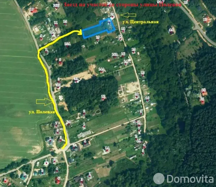 Купить земельный участок, 25 соток, Марковщина, Минская область, 44950USD, код 571102 - фото 11