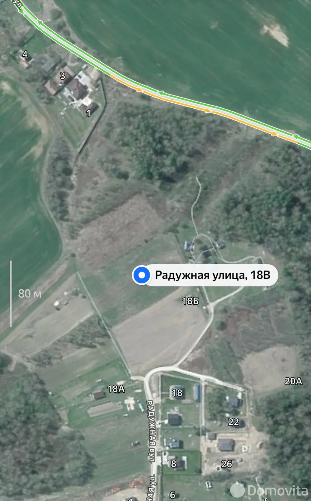 участок, Прилепы, ул. Радужная, д. 18/В 