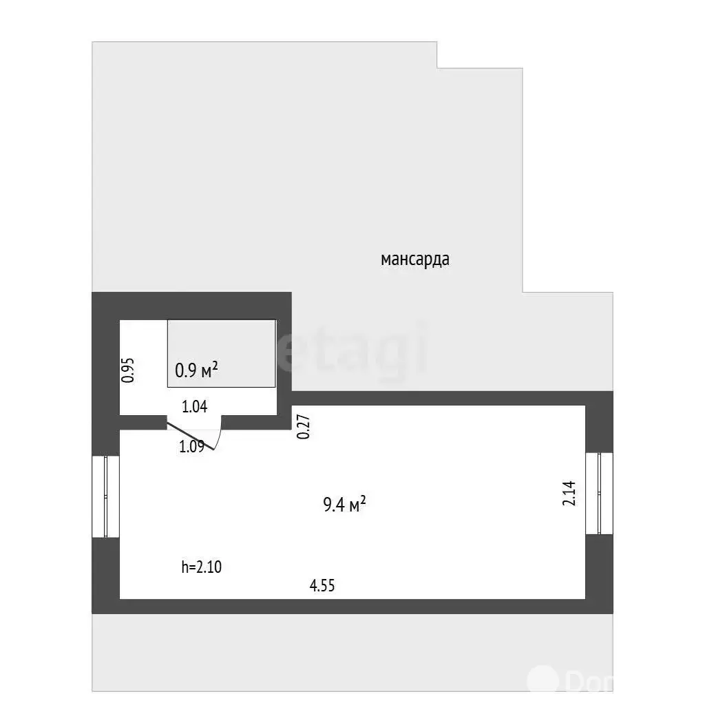 Продажа 2-этажной дачи в ВЕРАС-91 Минская область, 23000USD, код 185638 - фото 19