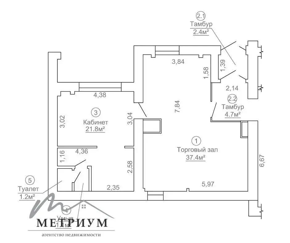 торговый объект, Минск, ул. Руссиянова, д. 4 в Первомайском районе