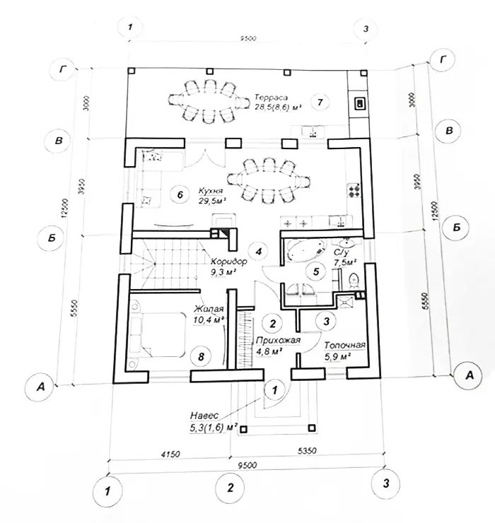 Купить 2-этажную дачу в Сокол Минская область, 105000USD, код 184265 - фото 26