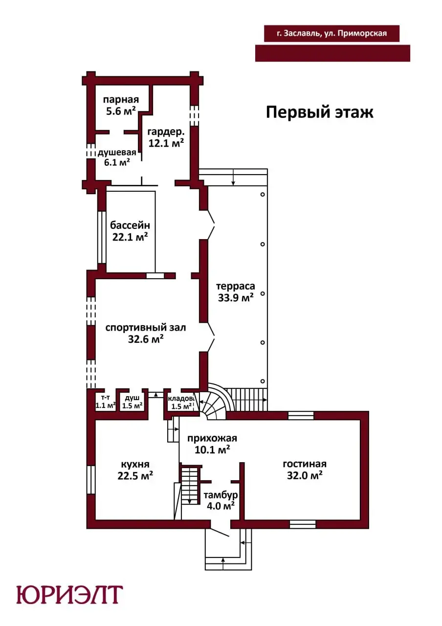 Снять 3-комнатную квартиру в Заславле, ул. Приморская, д. 39, 7500BYN, код 151428 - фото 37