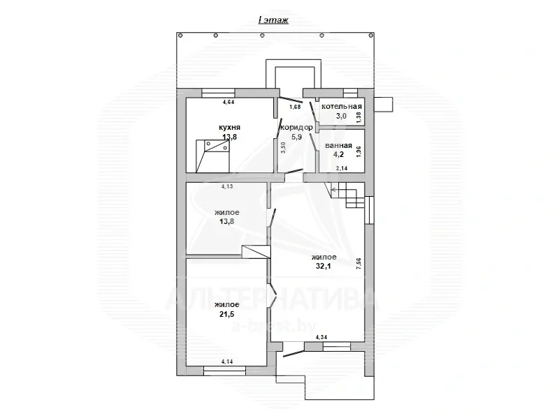 Стоимость продажи дома, Черняны,