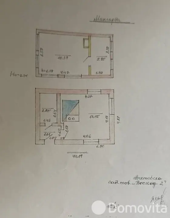 Продажа 2-этажной дачи в Витебске Витебская область, 39000BYN, код 186562 - фото 14