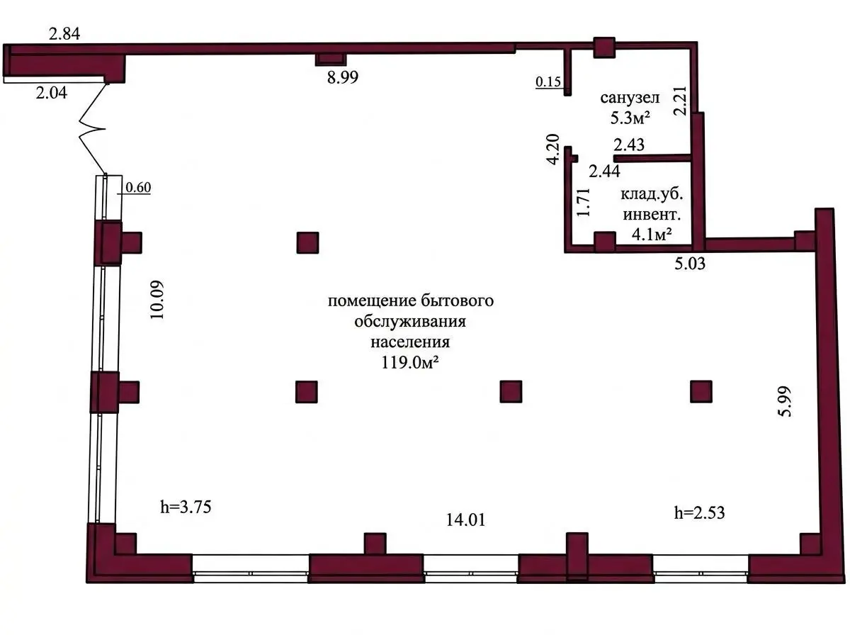 Снять офис на ул. Титова, д. 14 в Гродно, 7062BYN, код 17220 - фото 8