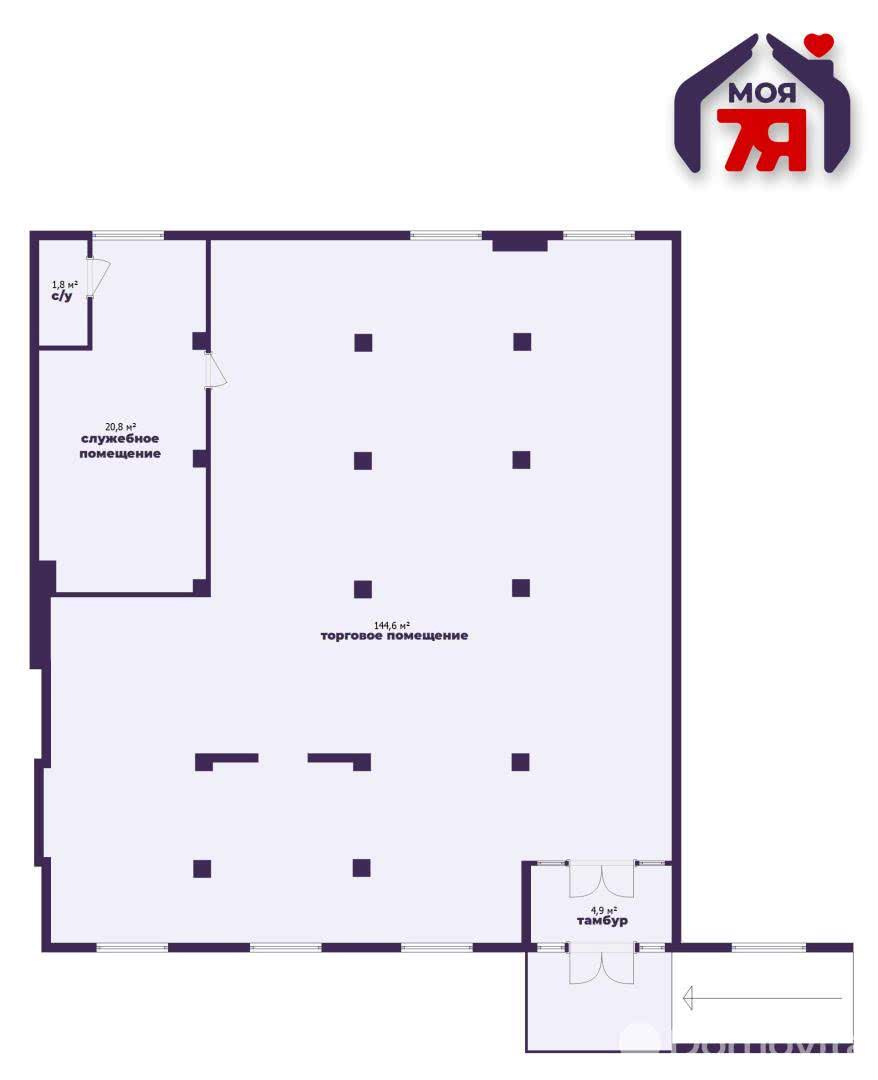 Снять торговую точку на ул. Неманская, д. 85 в Минске, 2065USD, код 965455 - фото 15