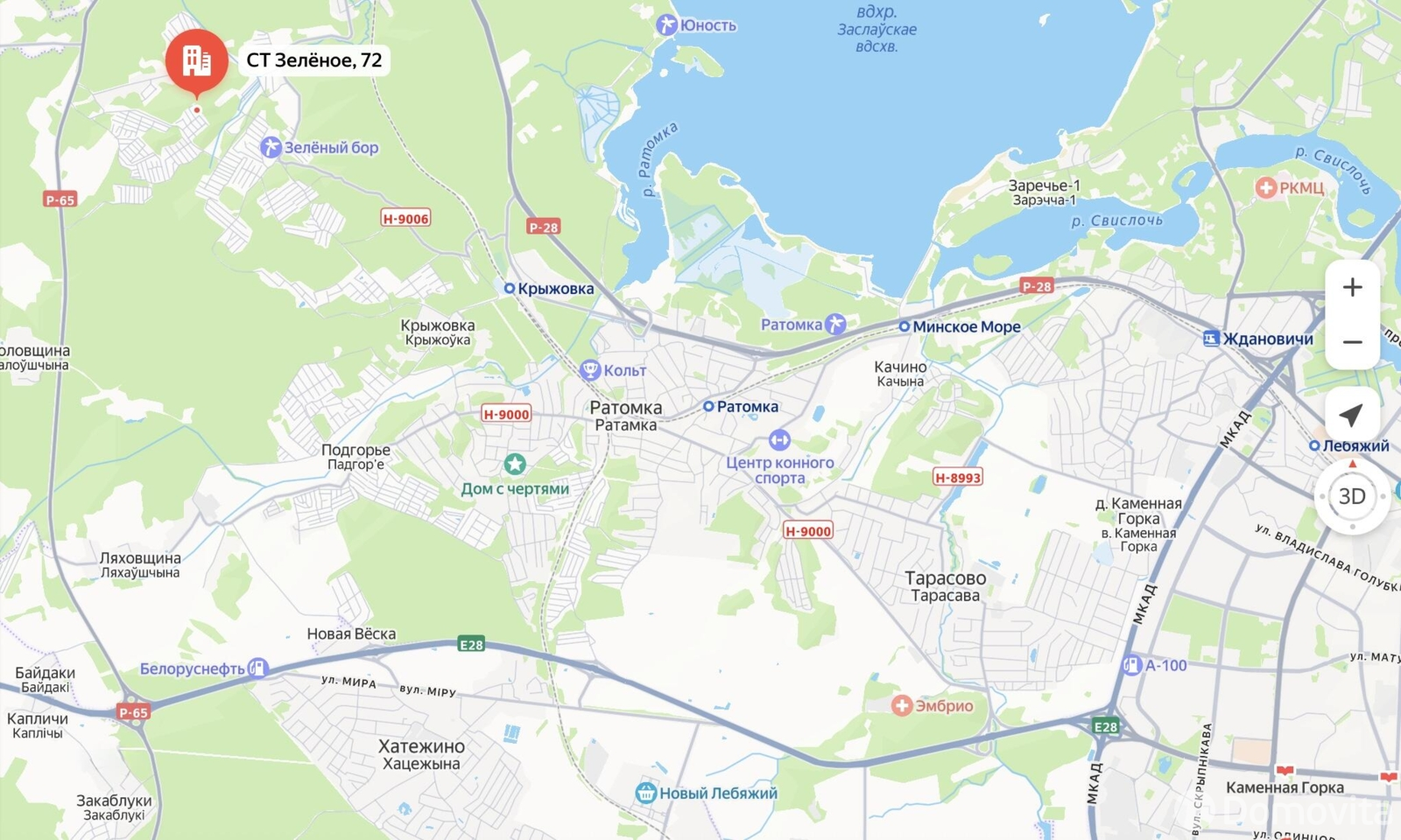 Продажа 1-этажной дачи в Зеленое Минская область, 15000USD, код 185016 - фото 17