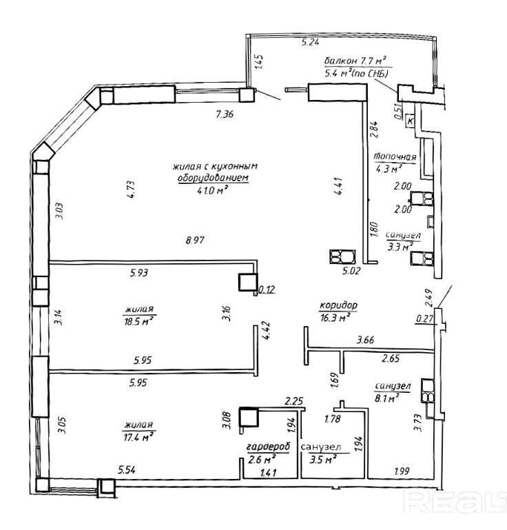 купить квартиру, Минск, ул. Грибоедова, д. 11