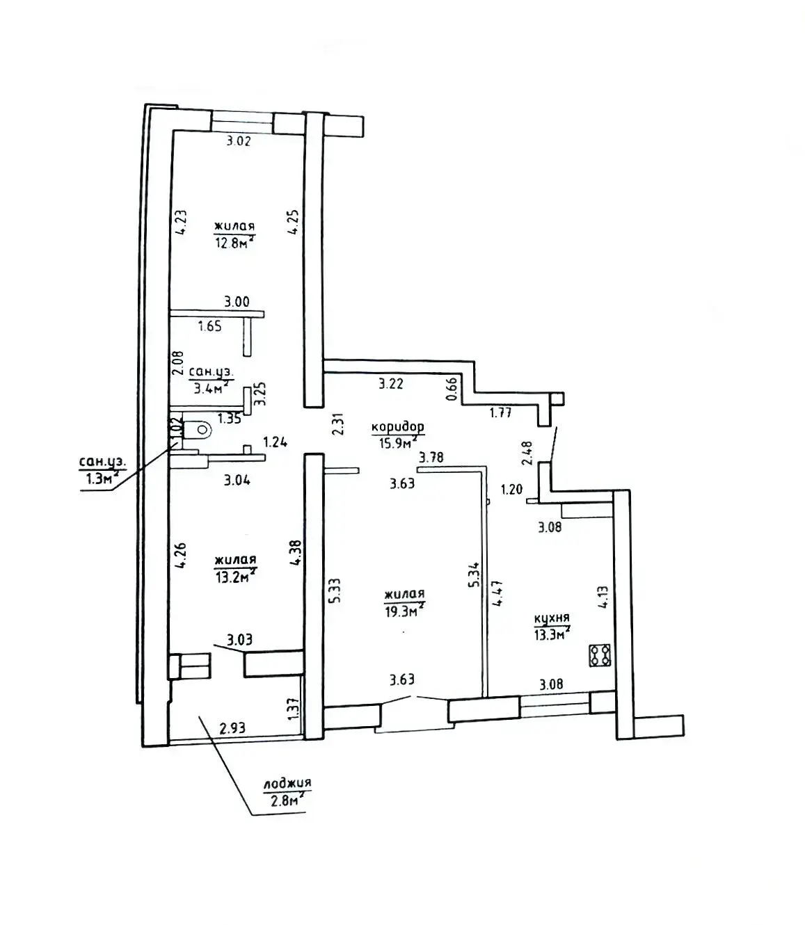 Продажа комнаты в Жодино, ул. Рокоссовского, д. 28, цена 42000 USD, код 7203 - фото 16