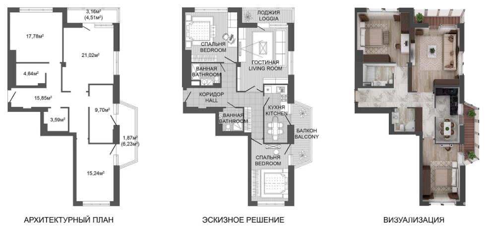 квартира, Минск, ул. Петра Мстиславца, д. 10, стоимость продажи 566 371 р.