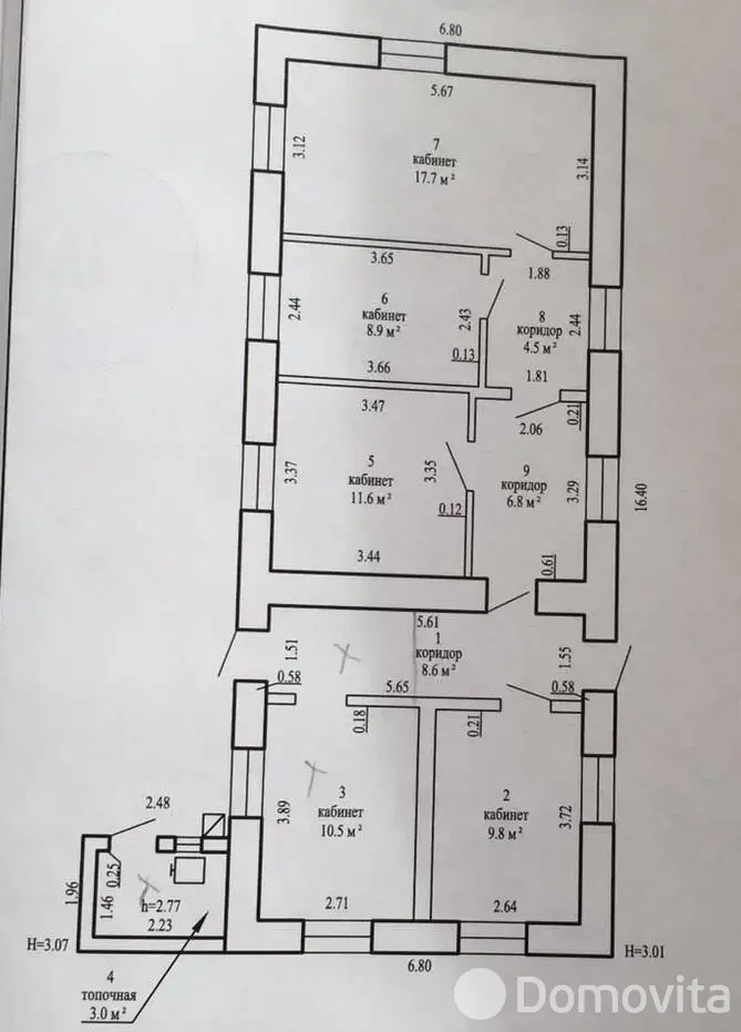 Купить офис на ул. Ленина, д. 292/А в Слуцке, 180000BYN, код 10276 - фото 3