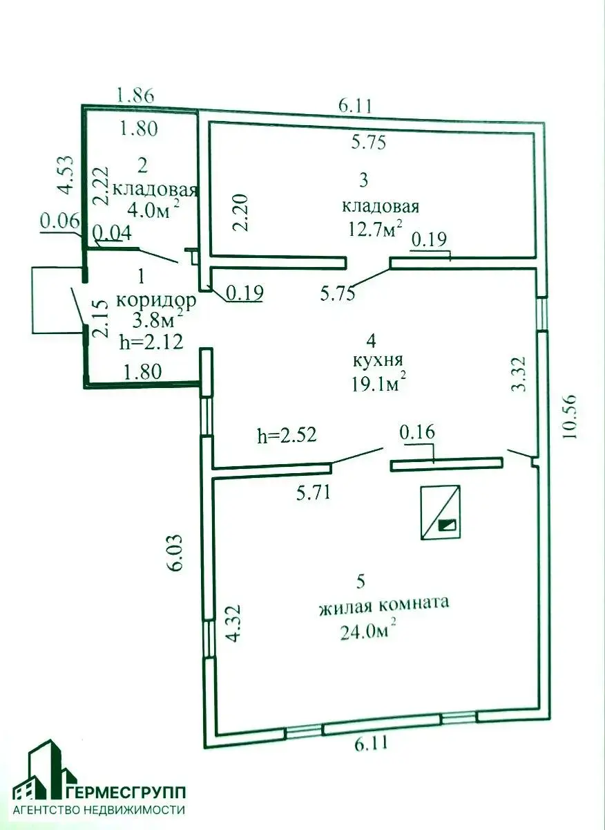 дом, Трепалово, ул. Заречная, д. 32