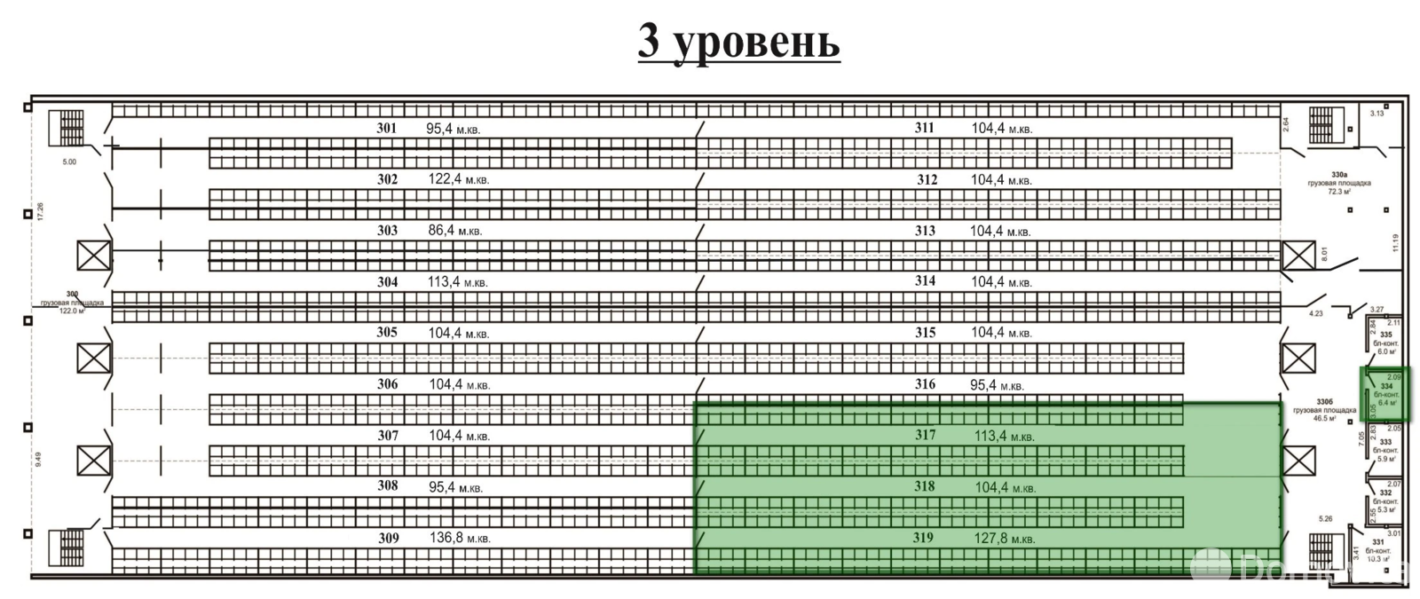 арендовать склад, Минск, ул. Домбровская, д. 15