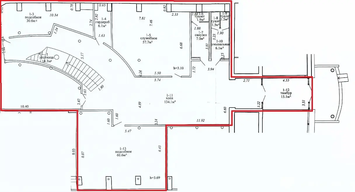 Аренда офиса на ул. Нарочанская, д. 11 в Минске, 23898BYN, код 16564 - фото 2
