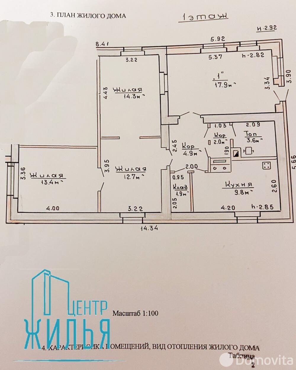 Аренда 1-этажного дома в Гродно, Гродненская область, ул. Запрудная, д. 29, 400USD, код 4526 - фото 14