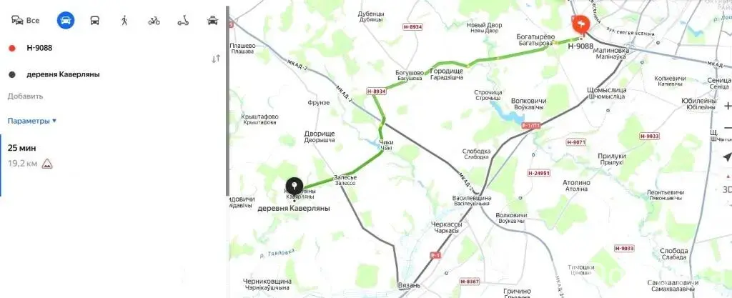 участок, Каверляны, 