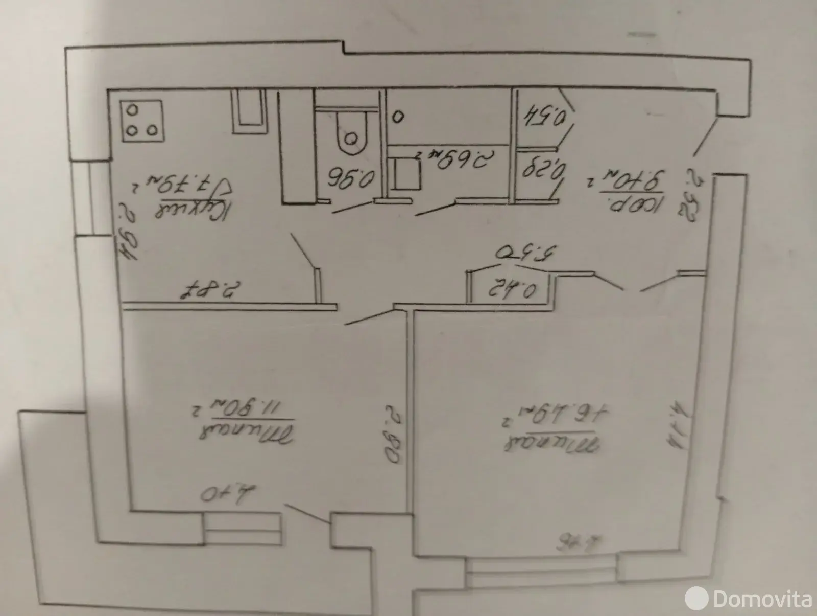 Цена аренды квартиры, Минск, пр-т Победителей, д. 39