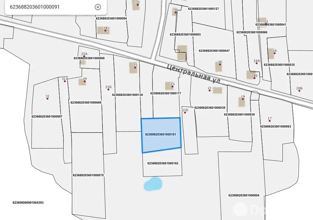 Купить земельный участок, 33.05 соток, Казеково, Минская область, 26500USD, код 571778 - фото 17