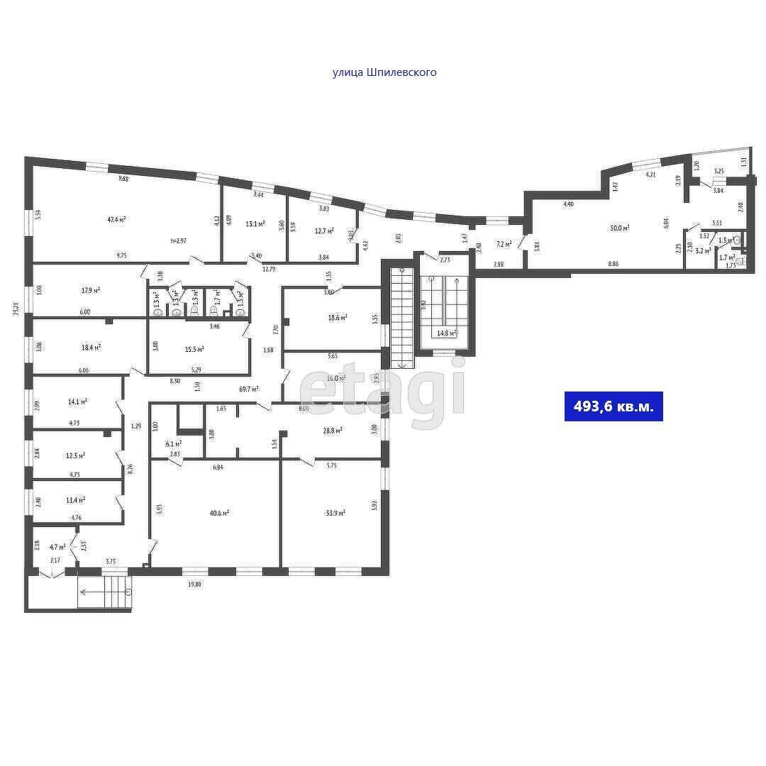 Купить офис на ул. Павла Шпилевского, д. 57 в Минске, 468920USD, код 7800 - фото 13