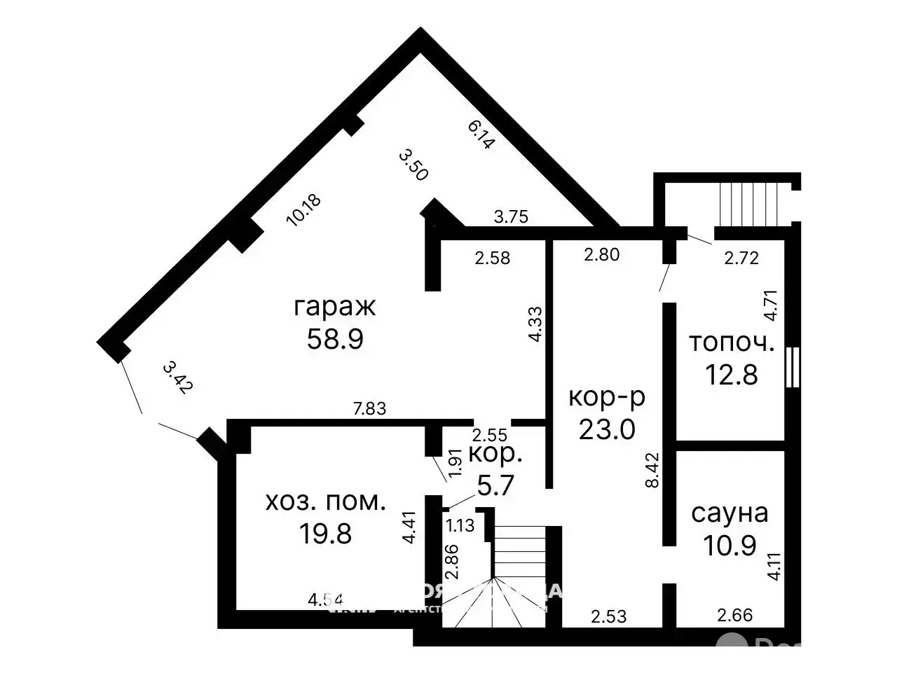 дом, Ходаково, ул. Лесная, стоимость продажи 928 206 р.