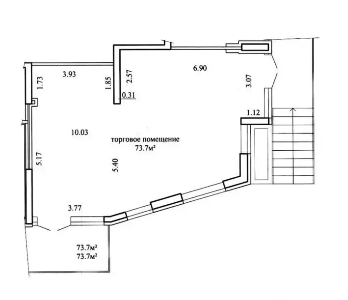 Аренда офиса на ул. Жореса Алфёрова, д. 13 в Минске, 958USD, код 16268 - фото 3