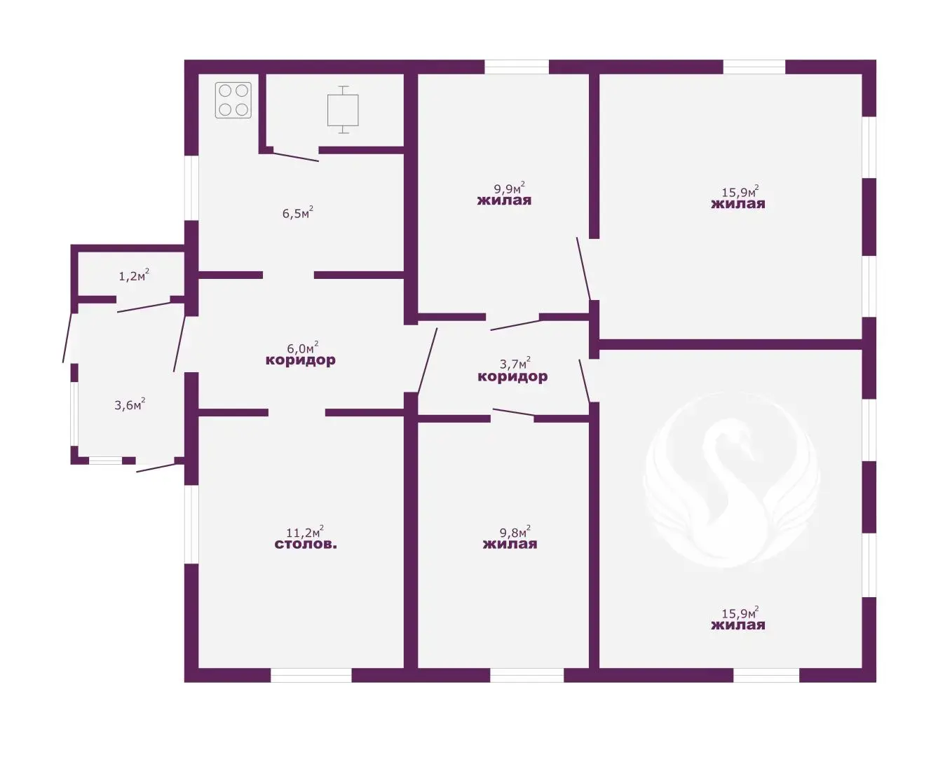 Стоимость продажи дома, Велятичи, ул. Прияминская, д. 24