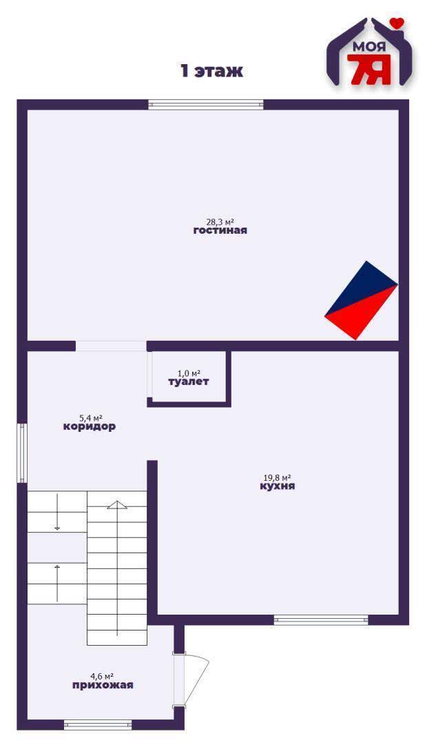 Купить 3-комнатную квартиру в Большом Тростенце, ул. Совхозная, д. 11Б, 109900 USD, код: 999085 - фото 2
