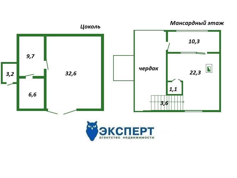 Купить 3-этажную дачу в Простоквашино Минская область, 16350USD, код 173595 - фото 33