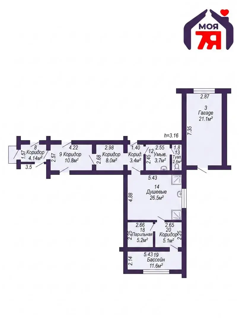 Снять склад на ул. Янки Мавра, д. 47/47 в Минске, код 964379 - фото 9