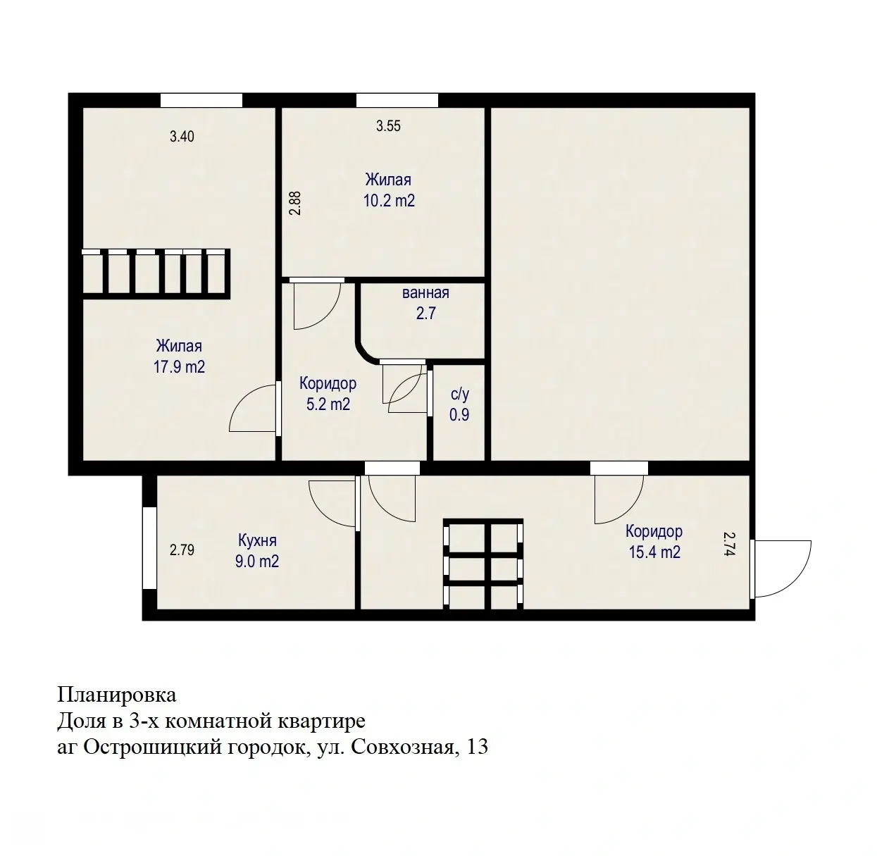 Продажа комнаты в Острошицком Городке, ул. Совхозная, д. 13, цена 43900 USD, код 7456 - фото 19