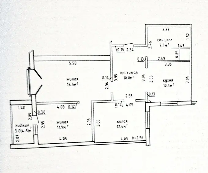 квартира, Копище, ул. Авиационная, д. 1