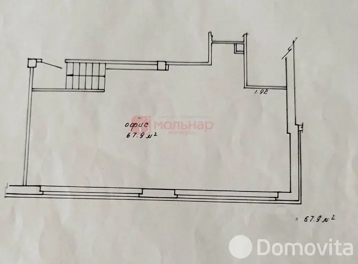 Купить офис на пер. Загородный 3-й, д. 4В в Минске, 65000USD, код 9337 - фото 12
