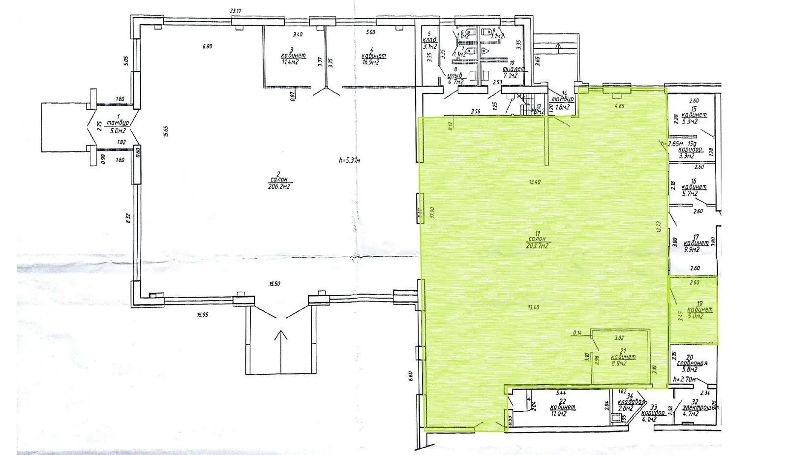 Аренда торговой точки на ул. Свердлова, д. 23 в Минске, 3147EUR, код 967892 - фото 3