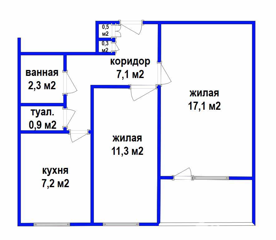 продажа квартиры, Минск, ул. Байкальская, д. 33