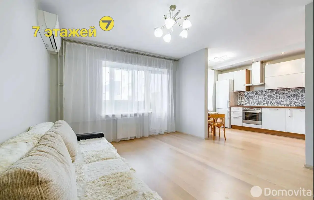 квартира, Минск, ул. Щорса, д. 3, стоимость аренды 1 454 р./мес.