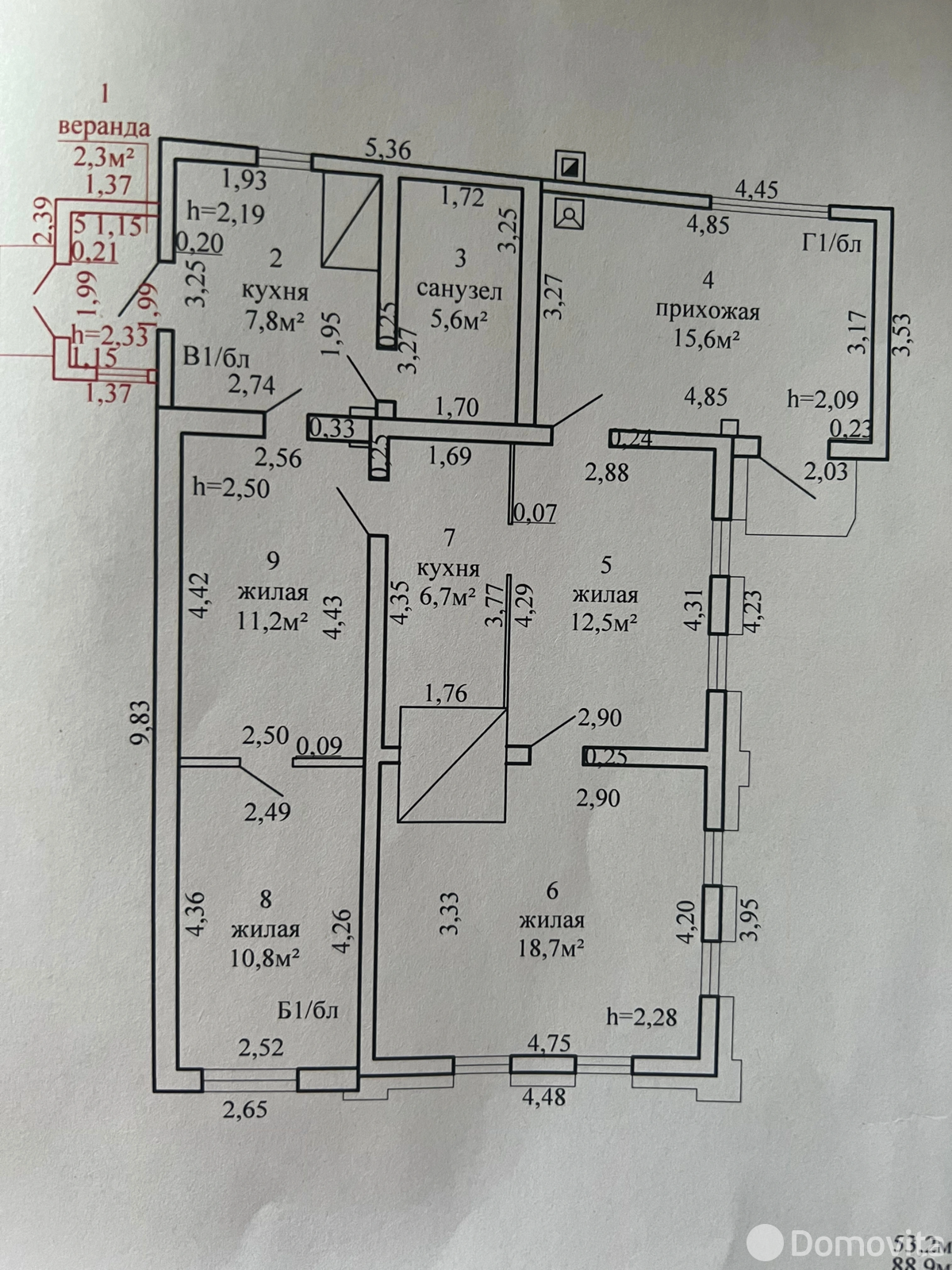 коттедж, Полыковичи, ул. Приозерная, д. 6В