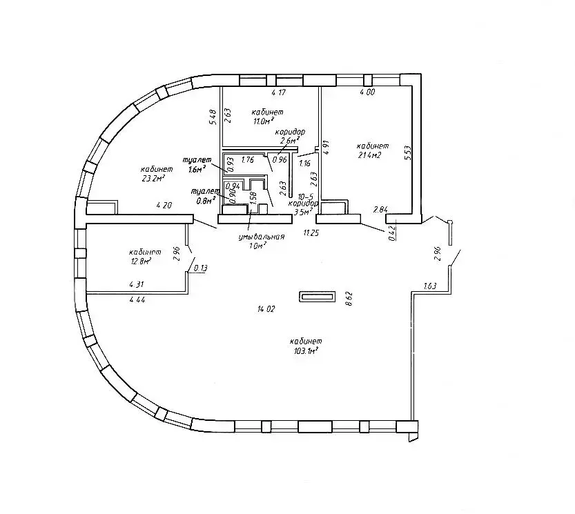 Аренда офиса на ул. Сурганова, д. 29 в Минске, 2200USD, код 15816 - фото 23