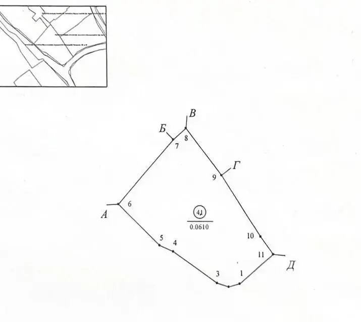 участок, Мичуринец-58, 
