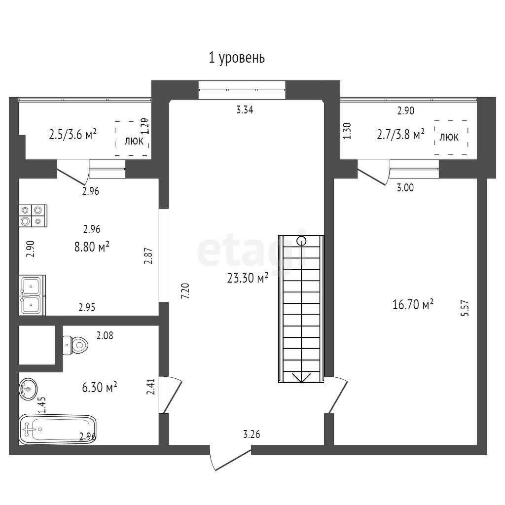 Продажа 3-комнатной квартиры в Копище, ул. Авиационная, д. 17, 132000 USD, код: 983060 - фото 4