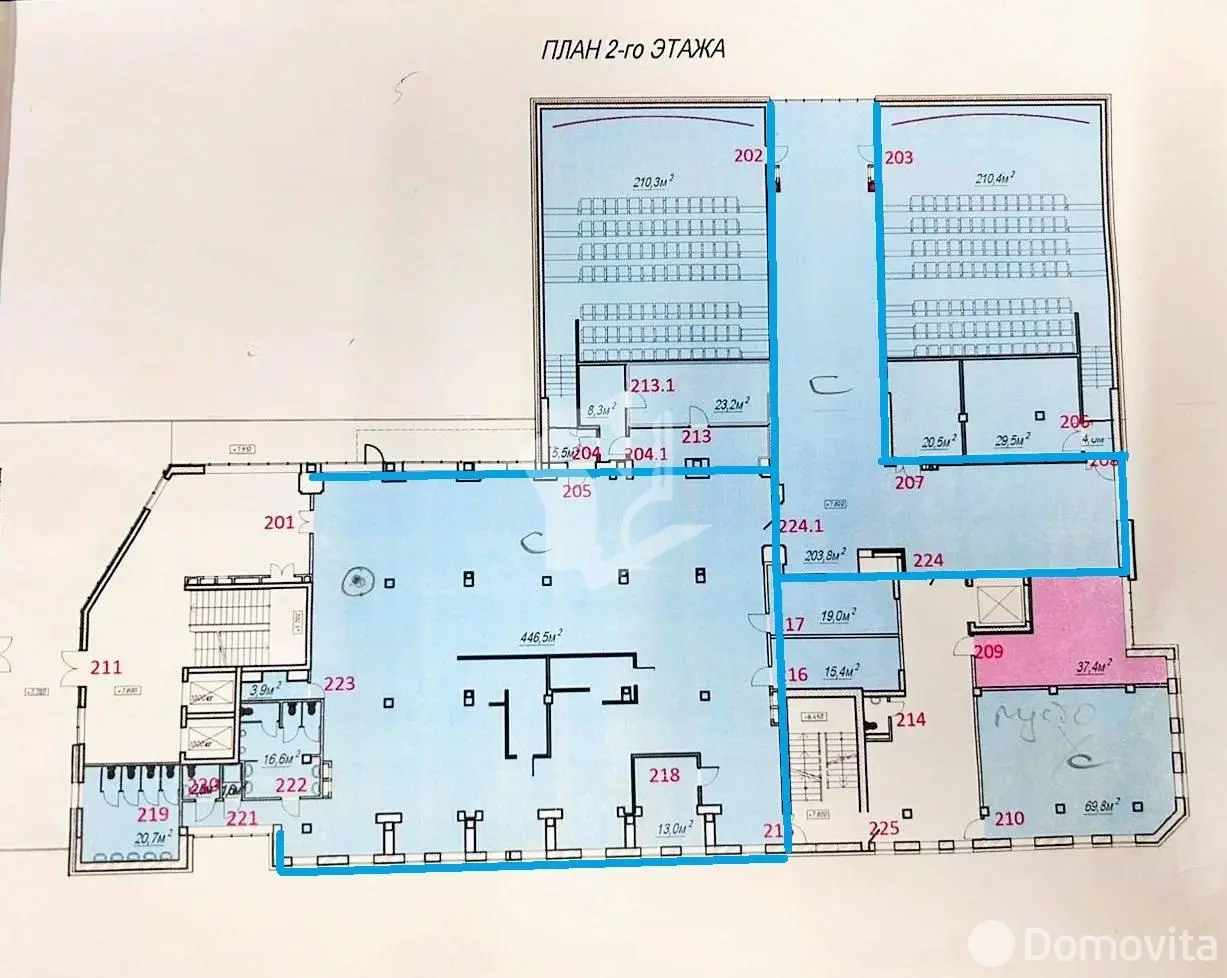 Снять офис на ул. Янки Лучины, д. 5 в Минске, 11162BYN, код 15857 - фото 2