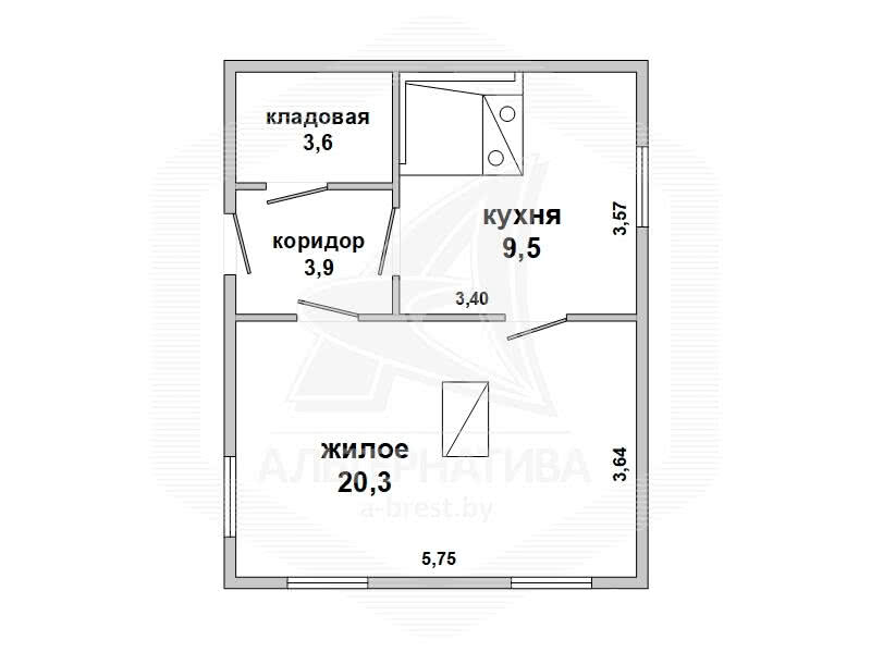 Цена продажи коттеджа, Внучки, 