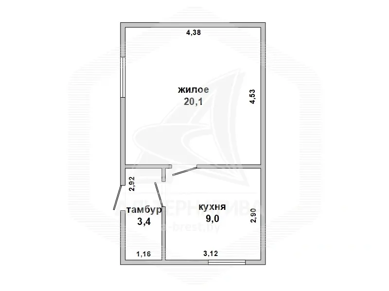 Цена продажи дома, Знаменка, 
