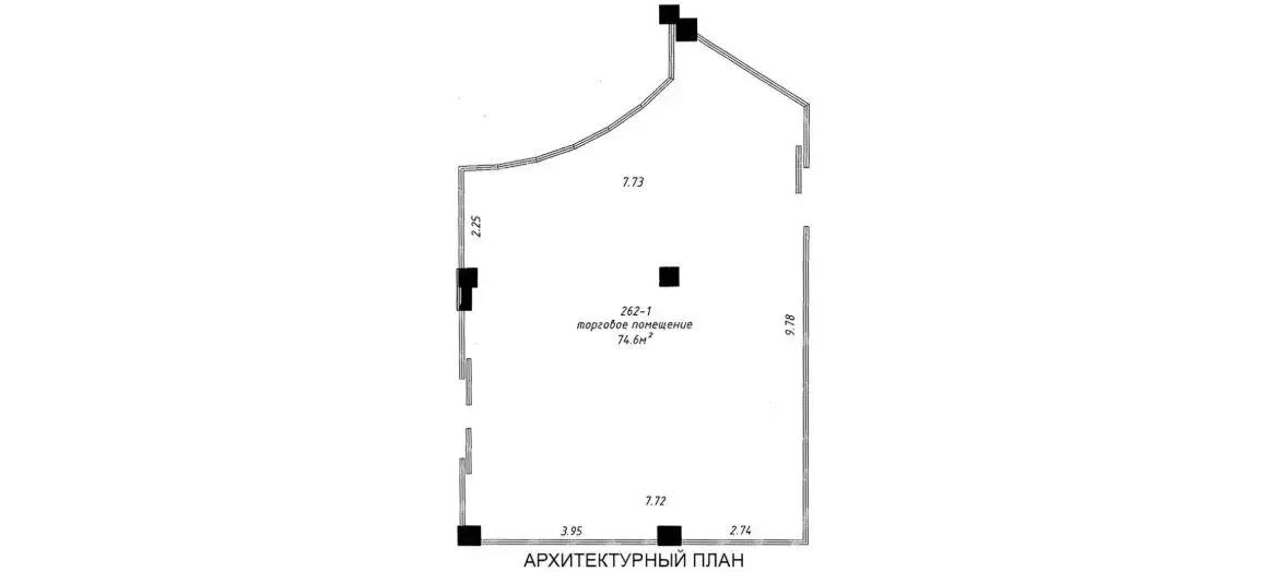 Продажа торговой точки на ул. Петра Мстиславца, д. 12 в Минске, 126820EUR, код 998473 - фото 2