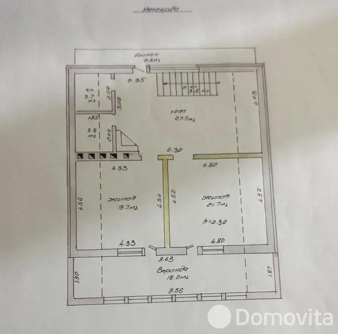 Стоимость продажи коттеджа, Барановичи, ул. Барвяная