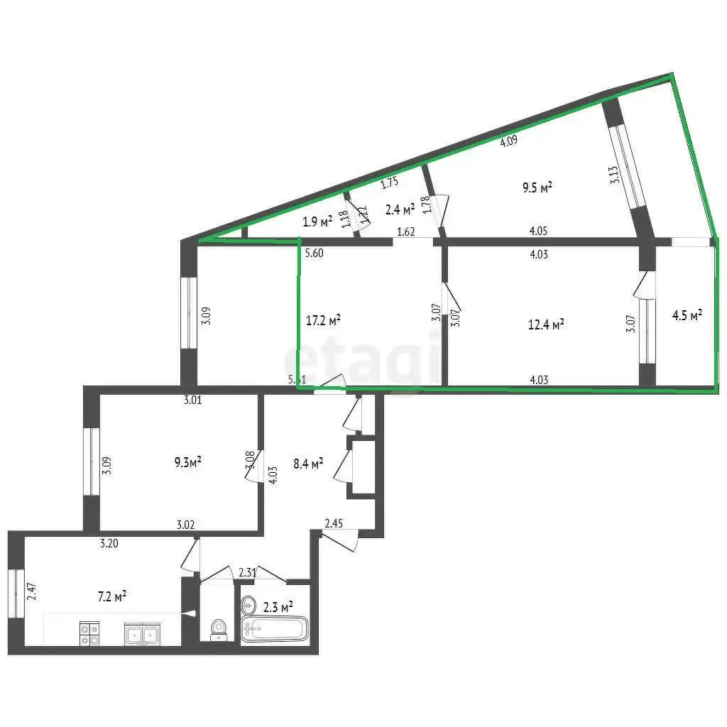 комната, Минск, ул. Байкальская, д. 45 на ст. метро Могилевская