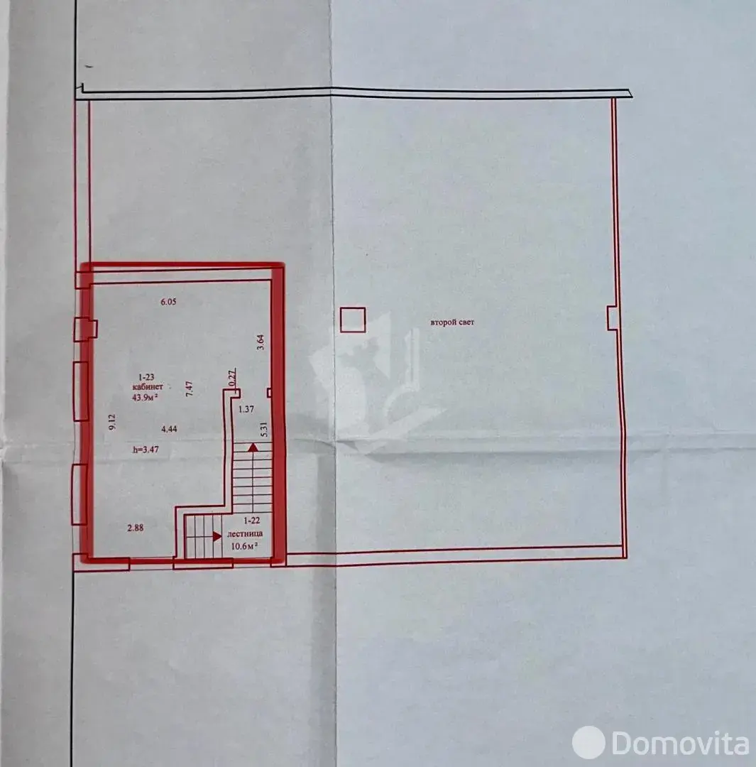 Аренда офиса на ул. Карвата, д. 77 в Минске, 880USD, код 16340 - фото 12