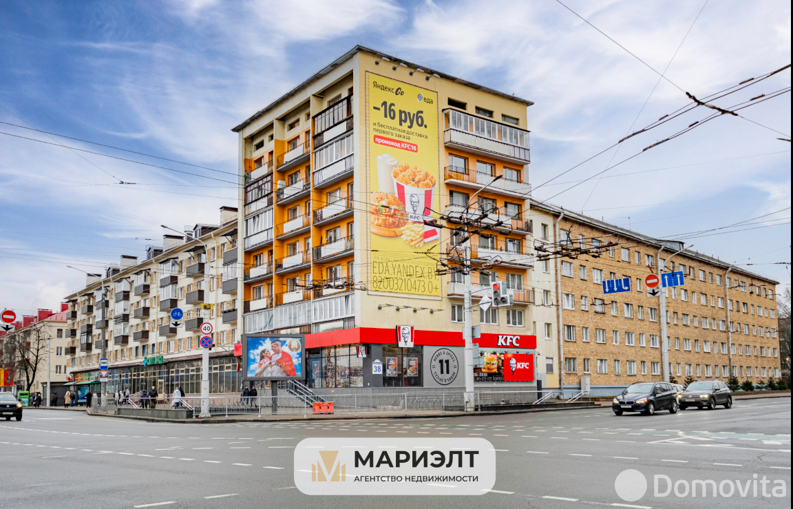 Купить 2-комнатную квартиру в Минске, ул. Веры Хоружей, д. 11, 74500 USD, код: 1113342 - фото 1