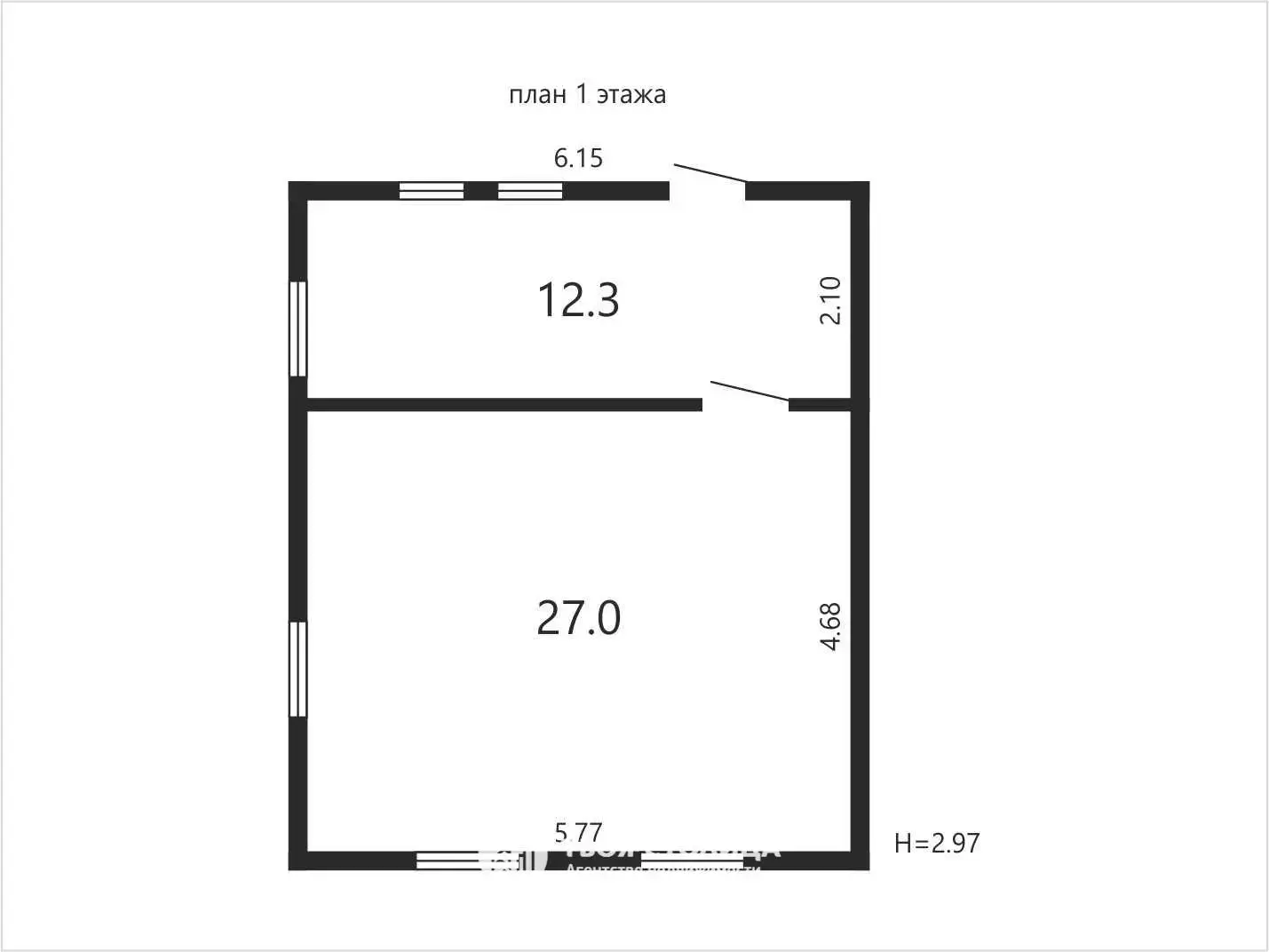 Купить 2-этажную дачу в Малых Гороховищах Минская область, 17500USD, код 184703 - фото 22