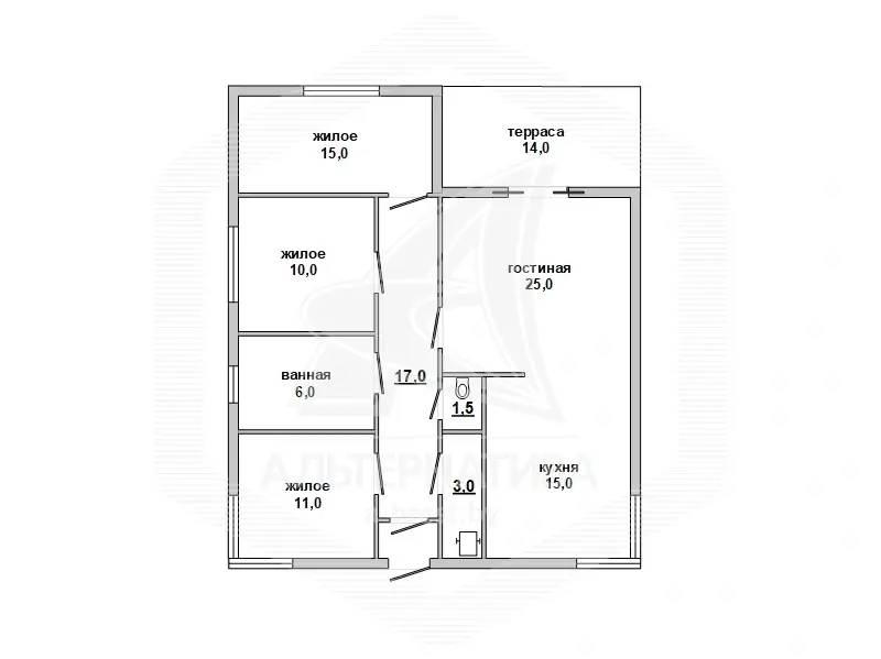 Цена продажи дачи, Вымпел УВД, 