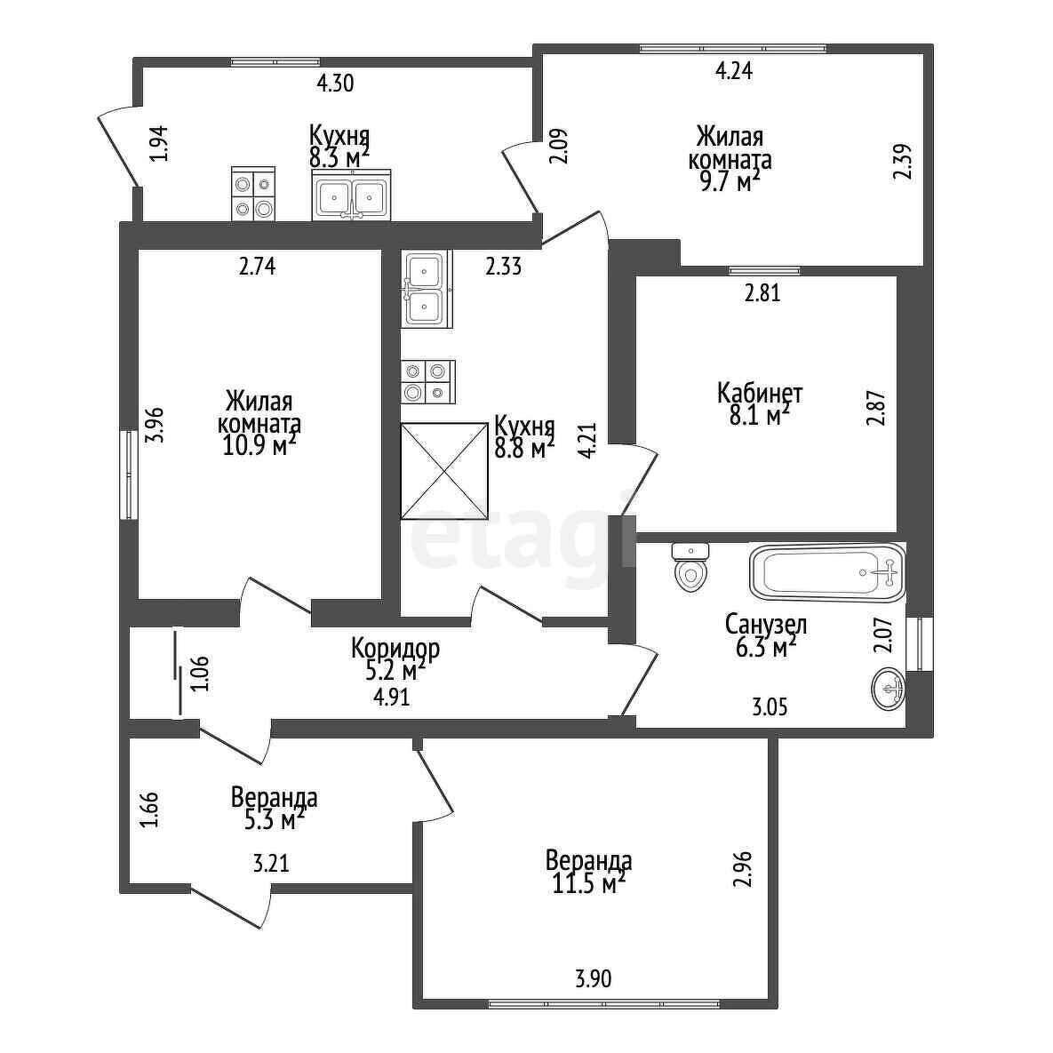 Продажа 1-этажного дома в Глуске, Могилевская область пер. Кирова, 29000USD, код 630822 - фото 6